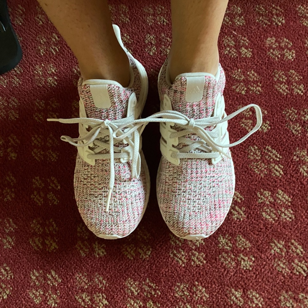 RARE Adidas Ultraboost pink colorful size 6.5 - Picture 10 of 10